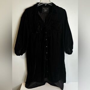 KARYN SEO VELVET DRESS